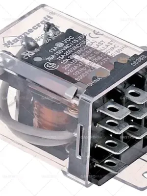 Magnecraft 24VDC 16A 3co napájecí relé velikost rastru 11,1 mm Vrácení Zdarma
