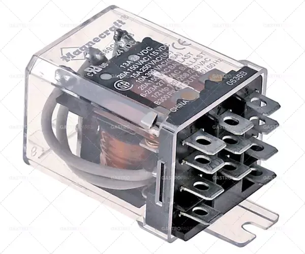 Magnecraft 24VDC 16A 3co napájecí relé velikost rastru 11,1 mm Vrácení Zdarma