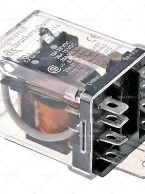Sleva výkonová relé MAGNECRAFT 24VDC 16A 2CO připojení samec faston 6,3mm velikost rastru 22,2mm