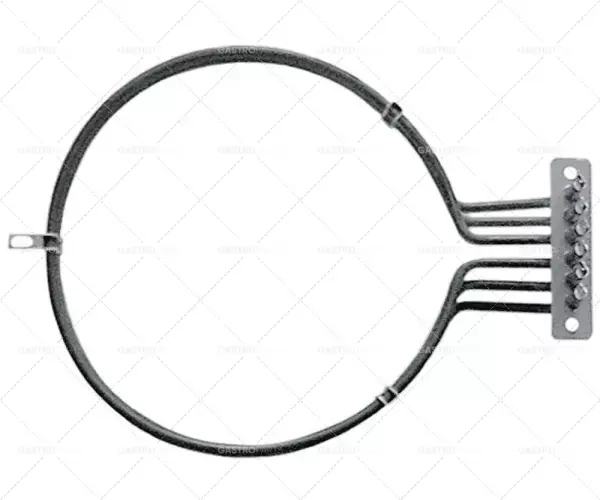 topné těleso 5400W 230V topné okruhy 3 ID ø 191mm ED ø 204mm L 268mm H 84mm L1 57mm Nejprodávanější