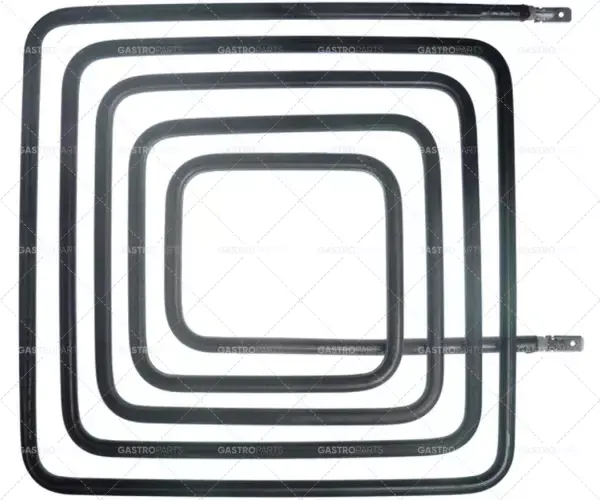 topné těleso 630W 230V d 200mm š 190mm d1 15mm d2 185mm š1 135mm š2 55mm trubka ø 6,3mm Tovární Cena