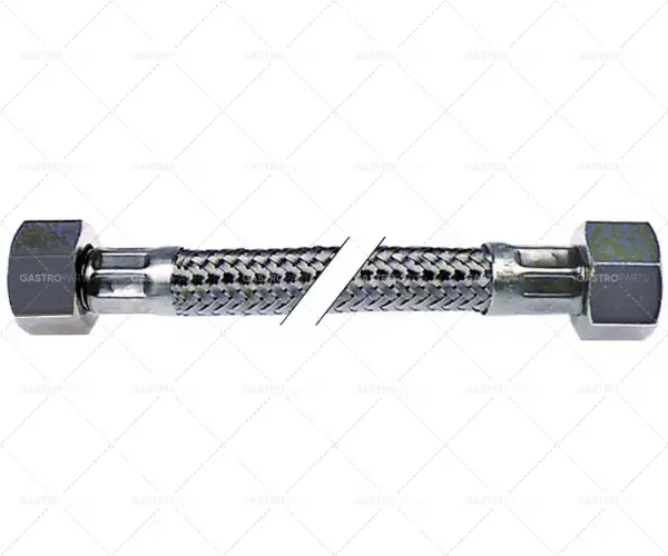 Expresní Doručení flexi hadice SS opletení přímé-rovné DN8 přípojky 3/8" L 1200mm ploché/konické těsnění