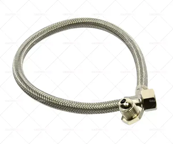 Flex hadice CNS opletení s přímým ohnutý DN8 připojení 3/8 "L 500mm ploché / kuželové těsnicí Speciální Cena