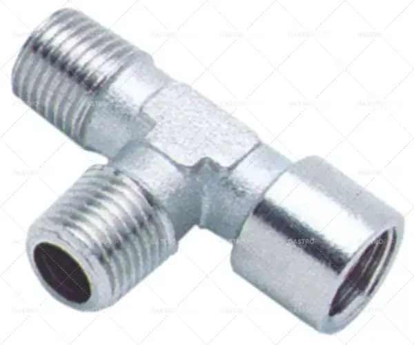 Nízká Cena Tee závit 1/8 "male - 1/8" male - á 1/8 "IG Brass L 37mm
