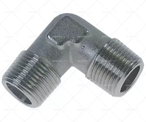Originální Koleno 3/8 "AG - 3/8" poniklované mosazi