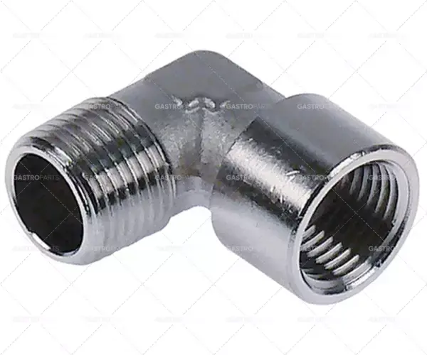 úhlový závit 1/2" et - 1/2" it poniklovaná mosaz Jen Po Omezenou Doba