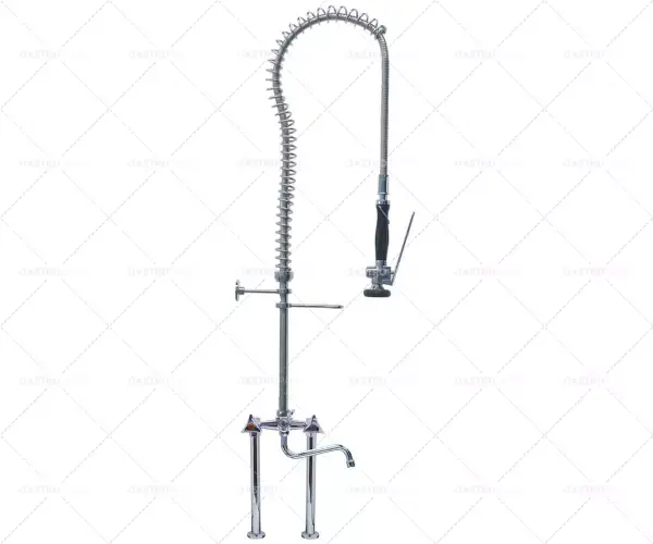 Objednat Nyní předoplachovací jednotka s můstkovou baterií keramická hlavice 1/2" 180° s výtokem s-výtokem