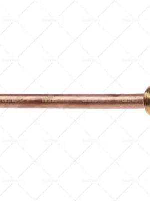 vstřikovací trubka kotlová trubka ø 8mm délka trubky 121mm T1 3/8" T2 1/4" měď/mosaz Výhodná Nabídka