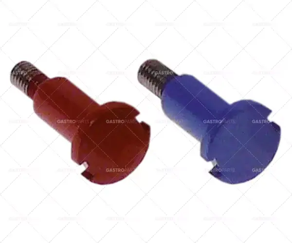 šroubovací uzávěry červené/modré pro rukojeť Zlevněný