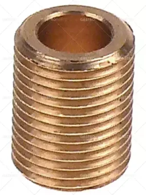závitová část mosaz L 27mm ID ø 12,4mm závit 1/2" Nová Kolekce
