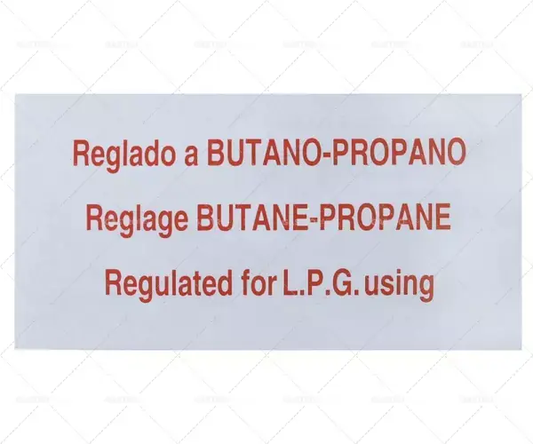 nálepka regulovaná pro l.p.g. pomocí Časově Omezené
