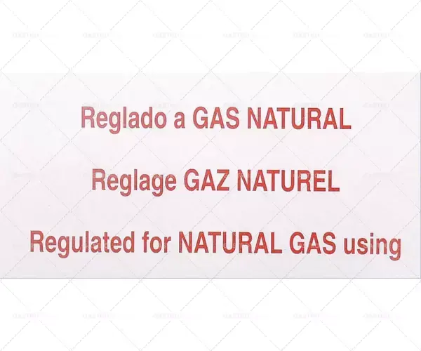 nálepka regulovaná pro zemní plyn pomocí Aktuální