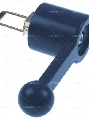 Autentický madlo ve směru hodinových ručiček L 155 mm B 60 mm H 58 mm délka 53 mm Jarní modrá BA 40 mm