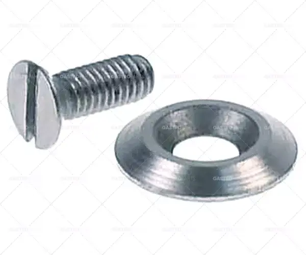 Originální šroub se zápustným závitem m6 l 16 mm hlava z nerezové oceli ø 11 mm sada s hladkou podložkou plátek