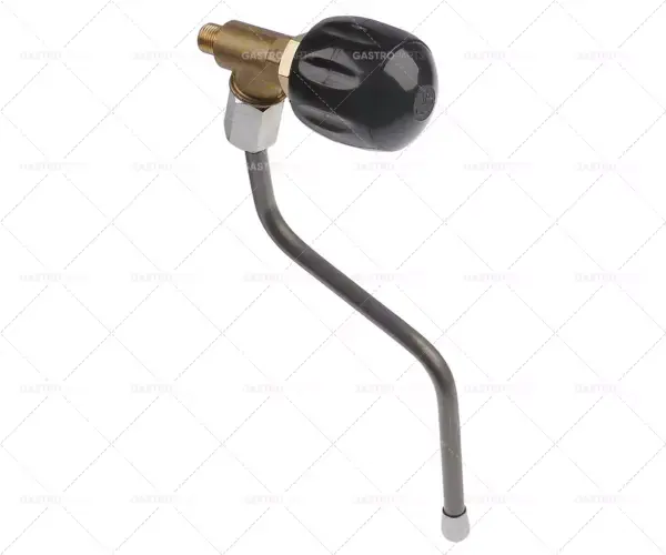 parní kohout s parní trubkou a knoflíkem přívodu páry 1/4" Nejprodávanější