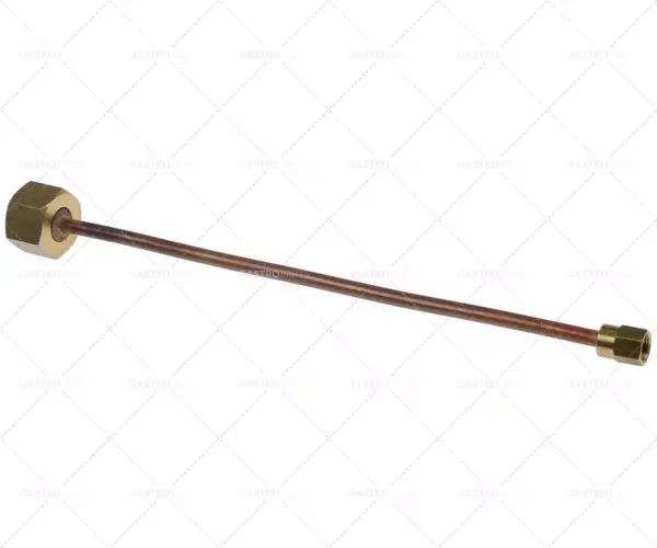 Pouze Dnes vypouštěcí trubka pro elektromagnetický ventil ø 6mm L 255mm měď