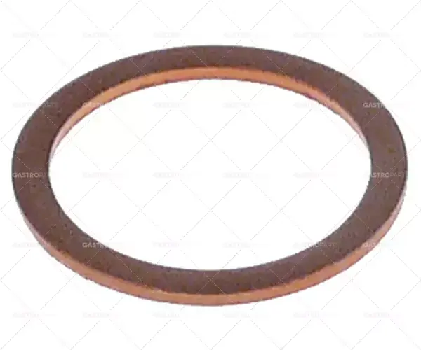 Tovární Cena Těsnění měď D1 D2 o 16,7mm o 13,4mm Tloušťka 0,8 mm PU 1 ks