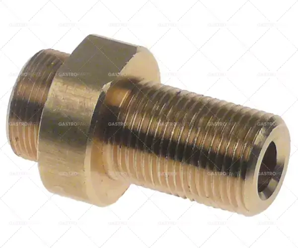 Novinka Šroubové připojení pro parní/vodovodní kohoutek t1 m20x1 t2 3/8" d 9mm ø 26mm id ø 8mm ws 24 mosazný