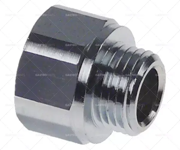 Cenový Hit Koncový uzávěr závit m16x1,5 id ø 10 mm d 22 mm chromovaná mosaz ws 22