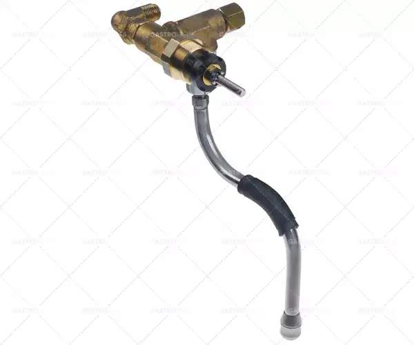 Cenový Hit montážní pozice parního kohoutu pravý přívod 3/8" délka trubky 150 mm trubka ø 10 mm hřídel m6