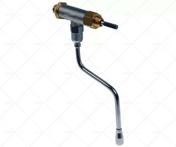 Nová Kolekce parní kohout s parní trubkou vstup 3/8" výstup 3/8" délka trubky 190mm trubka ø 8mm