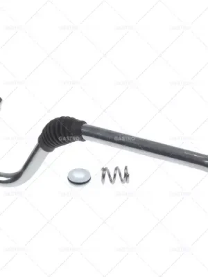 Koupit Online montážní pozice pro parní potrubí vlevo s trubkovým držákem závit 3/8" v 235mm š 60mm trubka ø 10mm ss