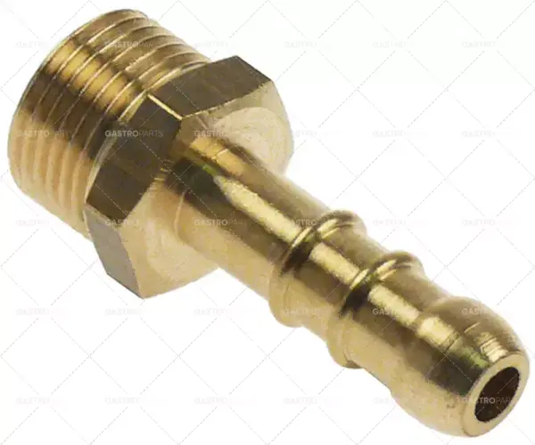 Značkový Připojení hadice Brass rovnou 3/8 "hadice o 10 mm jednotka 1 ks