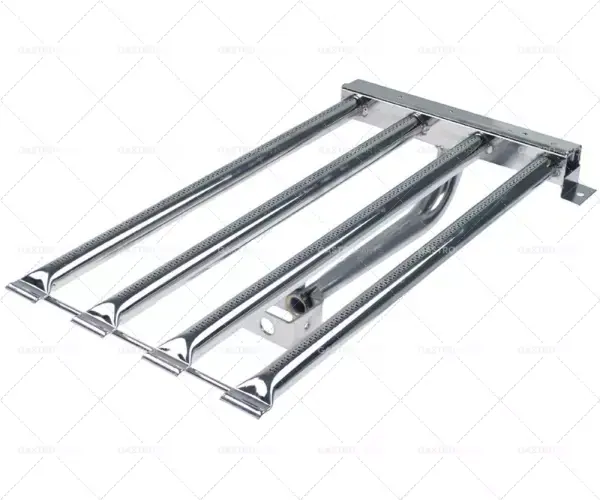 Aktuální tyčový hořák 4 řady d 525 mm š 280 mm v 124 mm rošt