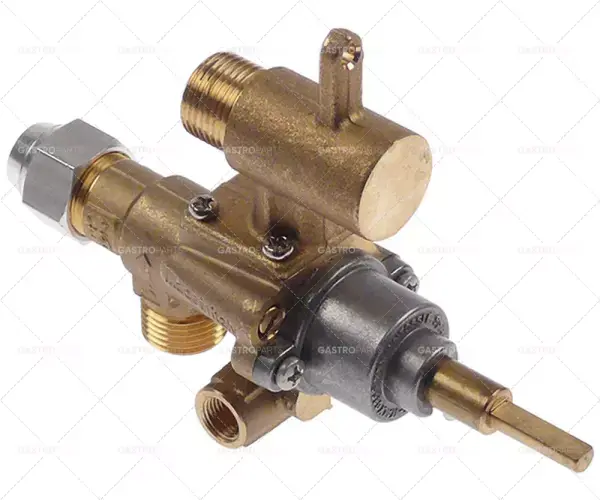 plynový kohoutek typ gpel22r s výstupem plynu m18x1,5 (trubka ø 12 mm) Jen Po Omezenou Doba