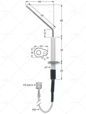 připojení monitorovací elektrody ø f6,3mm Odeslání Ihned