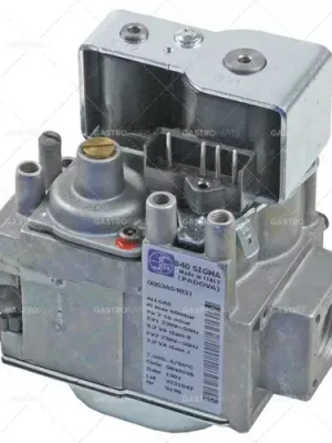 plynový ventil typ 0840036 230V 50Hz přívod plynu 1/2" výstup plynu 1/2" rozsah tlaku 2-50mbar Cenová Bomba
