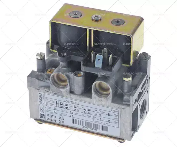 Levný plynový ventil 230V 50Hz přívod plynu 1/2" výstup plynu 1/2" pilotní přípojka m10x1 doba zapalování 3-7s