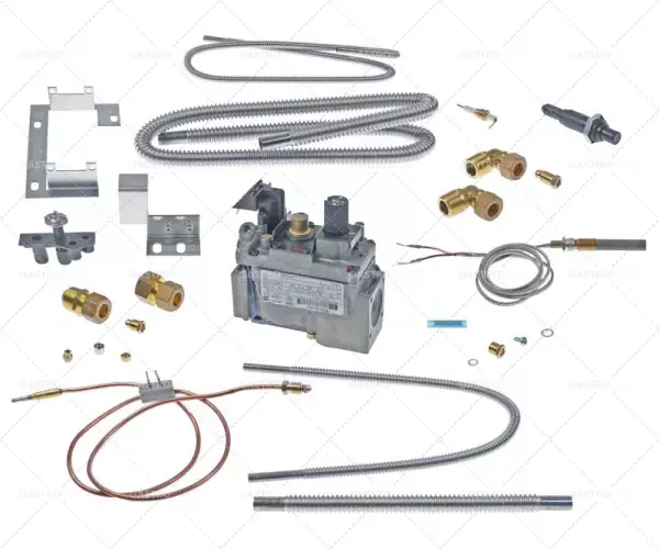 Plynový ventil řady 820 0,17V vstup plynu 1/2" výstup plynu 1/2" připojení termočlánku M9x1 Ihned K Objednání