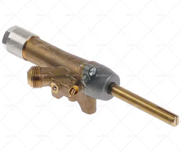 Časově Omezené plynový kohout COPRECI typ CAL-5200 příruba přívodu plynu ø21mm obtoková tryska ø 0,7mm