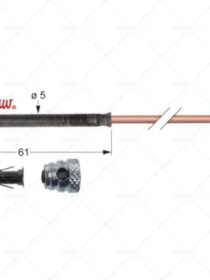 Přímo Od Výrobce termočlánek ROBERTSHAW 5dílný L 48" - 1220mm ASA 11/32