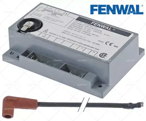 zapalovací skříňka FENWAL typ 35-605313-111 elektrody 1 čekací doba 15s bezpečnostní doba 4s 24V Akční Cena