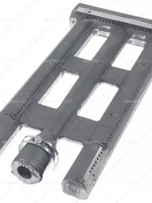 Aktuální tyčový hořák 2 řady L 390mm Š 200mm V 43mm litinový gril na dřevěné uhlí