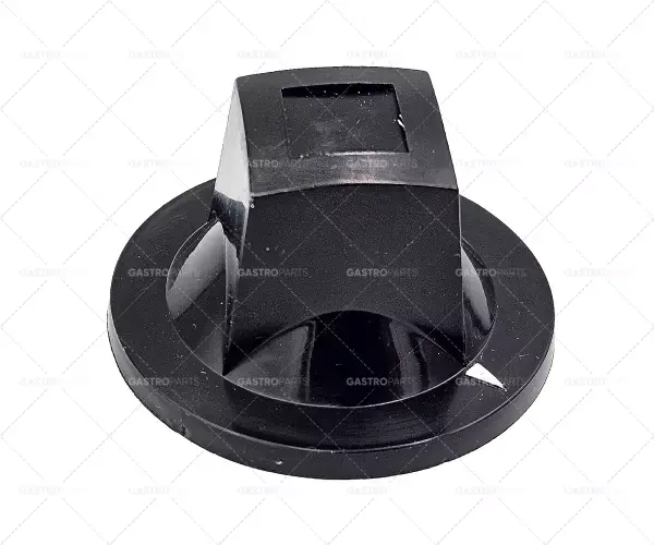 Knebel o 46 mm nápravy o 6x4,6mm plochý top black Expresní Doručení