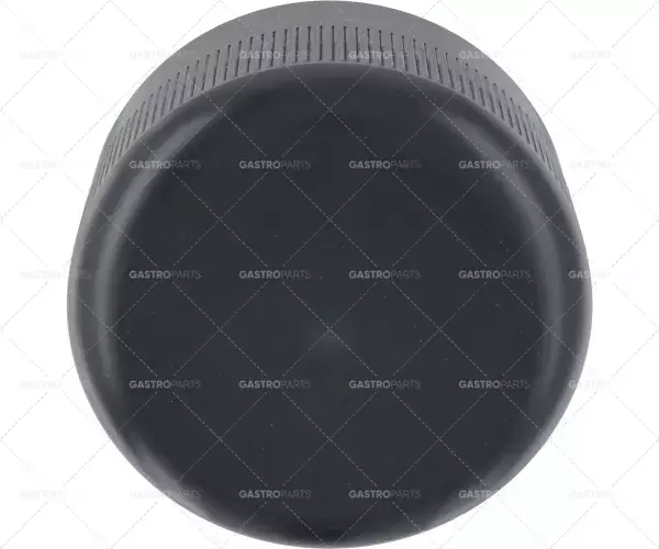 knoflíková hřídel ø 6x4,6 mm černá/stříbrná pro rotační žehličku Cenově Výhodný