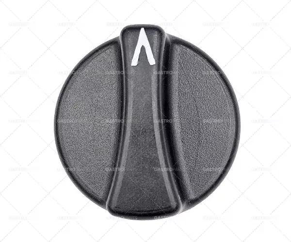 Knebel značka nuly o 55 mm nápravy o 6x4,6mm plochý top black Sleva