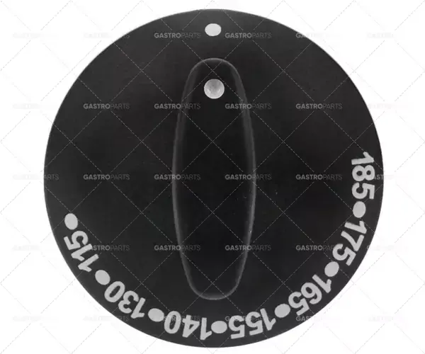 Dokud Zásoby Vydrží knoflík t.max. 185°C 115-185°C ø 79mm hřídel ø 6x4,6mm hřídel plochá horní černá pro fritézu