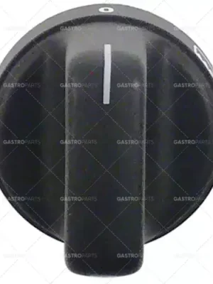 Akční Nabídka knoflík plynového termostatu 1-10 ø 49mm hřídel ø 6x4,6mm hřídel plochá horní černá