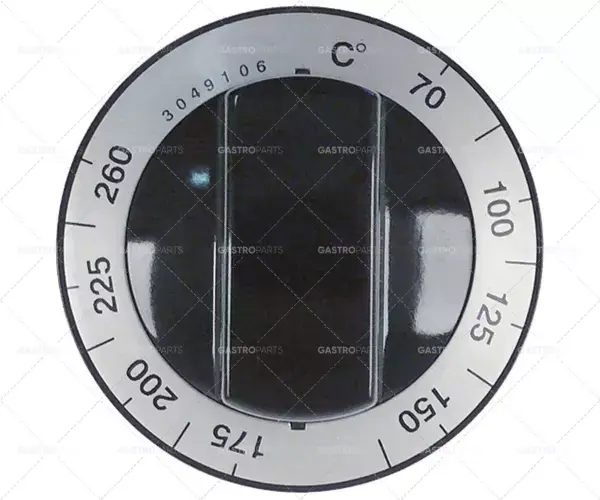 Hit Sezóny knoflík termostatu t.max. 260°C tep. 70-260°C ø 62mm hřídel ø 10mm