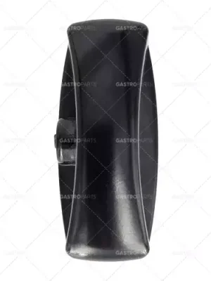 Knebel o 54x24mm osy o 8,5mm plochý vrchol černá plynová trouba Značkový