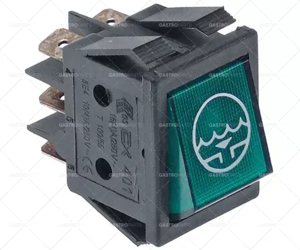 Omezená Nabídka momentový kolébkový spínač montážní rozměr 30x22mm 250V 16A