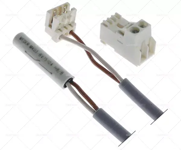 Cenově Výhodný magnetický spínač 200V 0,5A výkon max. 100W délka senzoru 26mm 1no délka kabelu 700mm