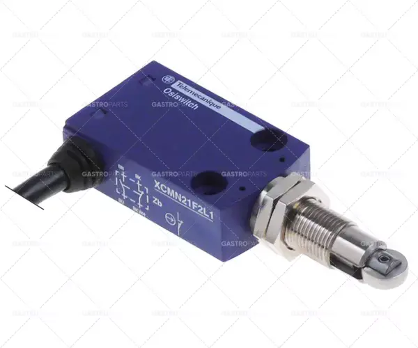 polohový spínač s válečkovým pístem 1NC/1NO D 50 mm Š 30 mm V 16 mm typ XCMN21F2L1 Aktuální