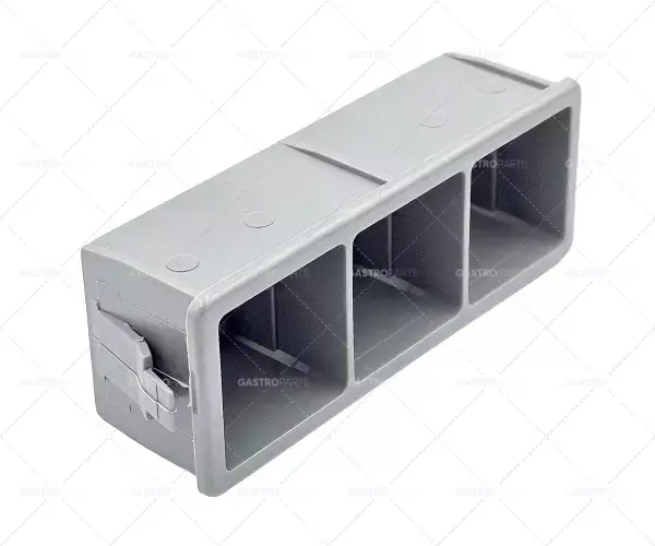 nosný prvek 3-násobný rozměru 28,5x77,5mm šedá pro tlakové 23x23mm Nová Kolekce