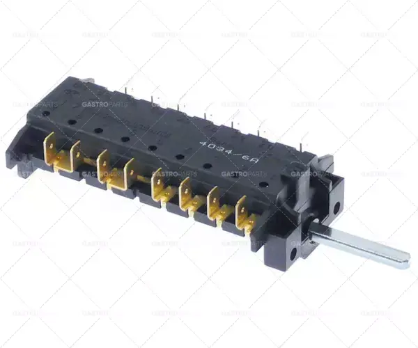 Záměr Přepínač 3 polohy hlavního vypínače Spínací sekvence 0-1-2 8NO 16A osy o 6x4,6mm Nejlepší Cena