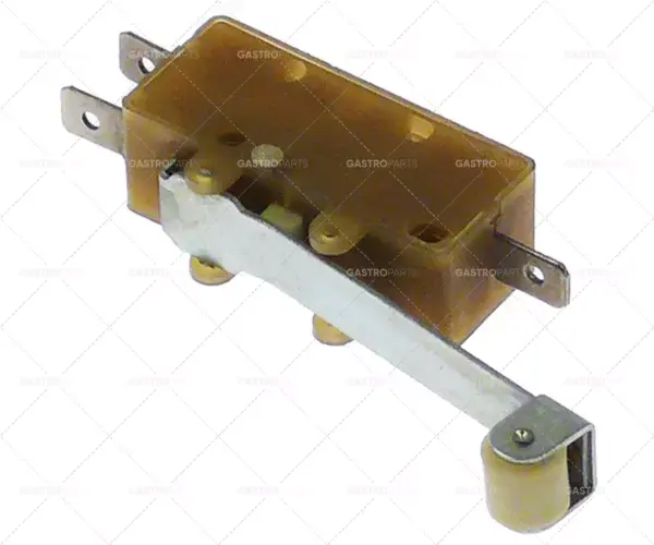 mikrospínač s rukojetí s vypínačem 250V 15A 1CO připojení samec faston 6,3 mm D 42 mm Pouze Dnes